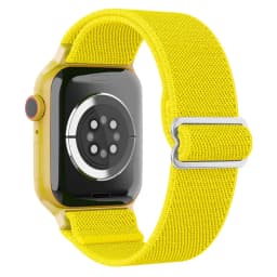 Nylon Loop Strap for Apple Watch 10 Band 46mm 42mm 45mm 44mm 41mm 40mm Adjustable Elastic Bracelet iWatch Series Ultra 9 8 SE 7