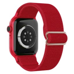Nylon Loop Strap for Apple Watch 10 Band 46mm 42mm 45mm 44mm 41mm 40mm Adjustable Elastic Bracelet iWatch Series Ultra 9 8 SE 7