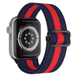 Nylon Loop Strap for Apple Watch 10 Band 46mm 42mm 45mm 44mm 41mm 40mm Adjustable Elastic Bracelet iWatch Series Ultra 9 8 SE 7