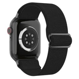 Nylon Loop Strap for Apple Watch 10 Band 46mm 42mm 45mm 44mm 41mm 40mm Adjustable Elastic Bracelet iWatch Series Ultra 9 8 SE 7