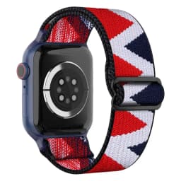 Nylon Loop Strap for Apple Watch 10 Band 46mm 42mm 45mm 44mm 41mm 40mm Adjustable Elastic Bracelet iWatch Series Ultra 9 8 SE 7