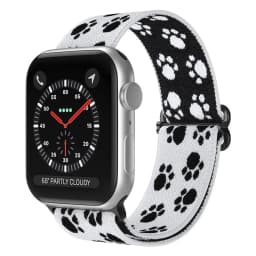 Nylon Loop Strap for Apple Watch 10 Band 46mm 42mm 45mm 44mm 41mm 40mm Adjustable Elastic Bracelet iWatch Series Ultra 9 8 SE 7