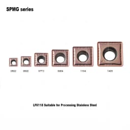DESKAR 100% Original SPMG060204-PG SPMG07T308-PG SPMG090408-PG SPMG110408-PG SPMG140512-PG LF6118 Lathe U-Drill Cutting Inserts