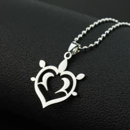 New Genshin Impact Necklace For Teen Punk Anime Cartoon Tartaglia Titanium Steel Necklace Jewelry Accessories For Men Gifts