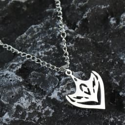 New Genshin Impact Necklace For Teen Punk Anime Cartoon Tartaglia Titanium Steel Necklace Jewelry Accessories For Men Gifts