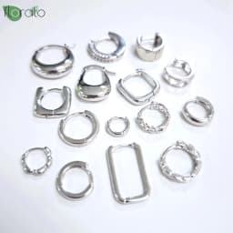 925 Sterling Silver Needle Fashion Small Hoop Earring for Women Mini Round Earrings Party Cartilage Piercing Jewelry Wholesale