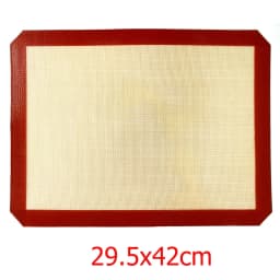 LMETJMA Silicone Baking Mat Non-Stick Reusable Silicone Pastry Baking Mat Food Grade Liquid Silicone Baking Mats KC0474
