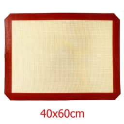 LMETJMA Silicone Baking Mat Non-Stick Reusable Silicone Pastry Baking Mat Food Grade Liquid Silicone Baking Mats KC0474