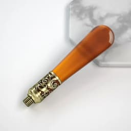 Wax Seal Stamp DIY Handmade Art Tools Fire Paint Stamp Handle Antique Metal Sealing Rosewood Handle Wedding Invitations SB024