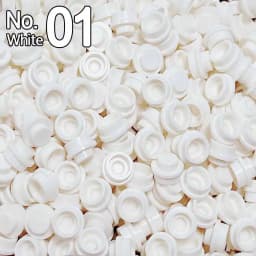 Round Plate 1x1 Building Block Parts Brick Mosaic Maker Toys Pixel Art Remix Painting 53+ Colors Compatible 4073/6141 930pcs/Lot