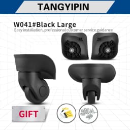 Hongsheng Suitcase Universal Wheel Trolley Case Wheel Accessories Password Travel Mute Universal Wheel Repair and Replacement