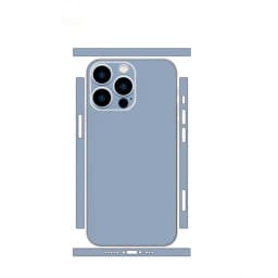 Plain Color Decal Skin for IPhone17 16 15 14Pro Max Mini Back Film Cover Wrap Screen Protector Anti-scratch Durable Sticker