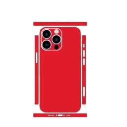 Plain Color Decal Skin for IPhone17 16 15 14Pro Max Mini Back Film Cover Wrap Screen Protector Anti-scratch Durable Sticker