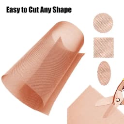 1pcs Copper Mesh 10-200 Mesh Shielding Fabric Filter Copper Screen Dry Sift Screens Signal Screen Net Metal Screen Copper