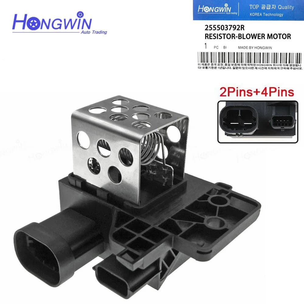 Genuine No.:255503792R Radiator Fan Blower Motor Resistance Fits Dacia Logan Mcv II Duster Sandero Renault Clio IV 255509263R