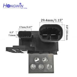 Genuine No.:255503792R Radiator Fan Blower Motor Resistance Fits Dacia Logan Mcv II Duster Sandero Renault Clio IV 255509263R