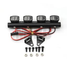 Rc Tracked Truck Body Shell Roof Light Remote Control Car Led Light Strip For Trx-4 Trx4 Axial Scx10 Ii 90046 D90 Rc4wd D110