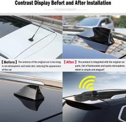 shark antenna car radio aerials for Nissan Qashqai X-Trail x trail accessories j10 j11 t31 t32 2011 2012 2017 2018