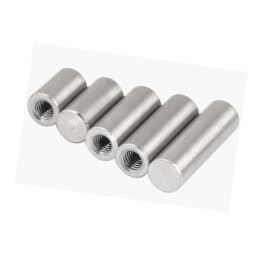 1/2/5pcs M2 M2.5 M3 M4 M5 M6 M8 304 Stainless Steel Molding Embedded Internal Thread Bearing Cylindrical Position Roll Dowel Pin