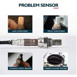 FOR FORD FIESTA MK4 MK5 MK6 FUSION FOCUS MK1 1.25 I 1.3 1.4 1.6 LAMBDA OXYGEN SENSOR 2S6A9F472BB 2S6A-9F472-BB