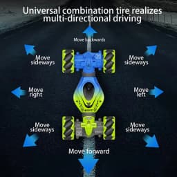 4WD RC Car Toy 2.4G Radio Remote Control Cars RC Watch Gesture Sensor Rotation Twist Stunt Drift Vehicle Toy for CHildren Kids