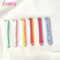 12pcs Heatless Hair Curler No Heat Hair Rollers Soft Curling Rod Pull Core Lazy Curls Flexi Rods Wave Formers Hair Styling Tools