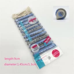 12pcs Heatless Hair Curler No Heat Hair Rollers Soft Curling Rod Pull Core Lazy Curls Flexi Rods Wave Formers Hair Styling Tools
