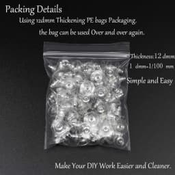 100Pcs Rubber Earring Backs Post Nuts Silicon Steel Earnuts Stud Earring Back for DIY Jewelry Making Accessories