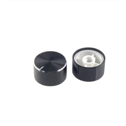 10PCS aluminum knob encoder sound card potentiometer knob fine inside hole 6mm volume power amplifier adjustment metal cap
