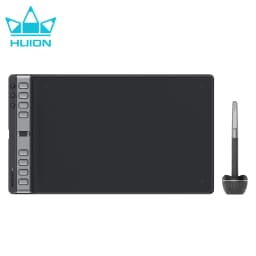 Huion Inspiroy 2 L 10.5x6.56 Inch Graphics Tablet Drawing H1061P PenTech3.0 Digital Stylus PW110 with Scroller 3 Group Keys