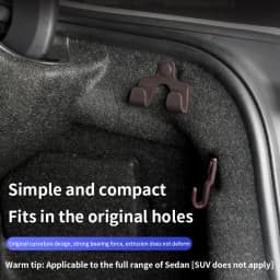 Universal Car Trunk Storage Hook Sundries Bag Towel Hook Auto Interior Organizer Accessory For BMW G30 G38 G20 F30 F10 X3X4 X5X6
