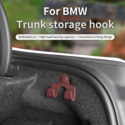 Universal Car Trunk Storage Hook Sundries Bag Towel Hook Auto Interior Organizer Accessory For BMW G30 G38 G20 F30 F10 X3X4 X5X6