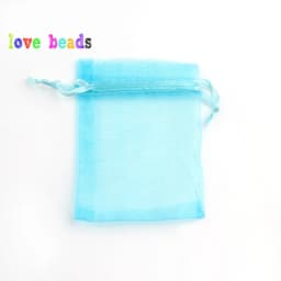 50pcs 7x9 9x12 10x15 13x18cm Gift Organza Bags Drawable Wedding Party Decoration Gift Bags Display Packaging Jewelry Pouches