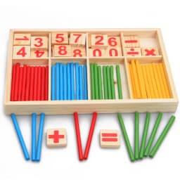 Montessori Educational Wooden Toys Children Baby Math Toys 99 Multiplication Table Math Arithmetic Teaching Aids for Kids Gifts