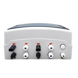 TOMZN Solar Photovoltaic PV Combiner Box With Lightning Protection 2 Input 2 Out DC 600V Fuse MCB SPD Waterproof Box IP65 12ways