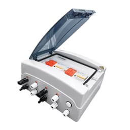 TOMZN Solar Photovoltaic PV Combiner Box With Lightning Protection 2 Input 2 Out DC 600V Fuse MCB SPD Waterproof Box IP65 12ways