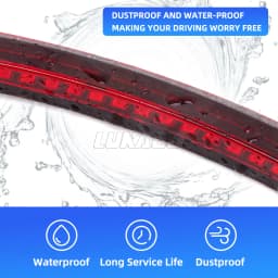For Harley Softail Fat Bob FXFBS 114 FXFB 2018-2022 Motorcycle LED Rear Fender Taillight Turn Signal Running Light Lamp Parts