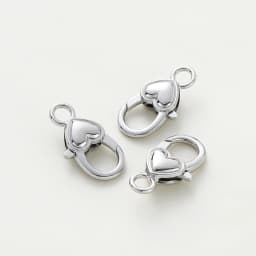 5pcs/lot14K 18K Gold Color Heart Lobster Clasps Connectors Charm Extender Clasps For DIY Necklace Jewelry Crafts Accessories