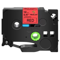 1PK Compatible for Brother TZE Tape 231 241 251 S231 Ribbons 6/9/12/18/24mm Laminated Tape for Brother P-touch Label Printer