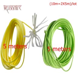 Warknife 16 Strands 10m/lot PE Braid Fishing Line Super Strong Hollow Core Rope for Jig Assist Hook Rigging Diving Spear Fishing