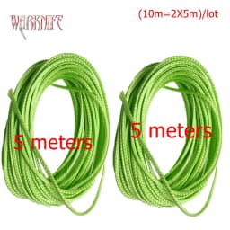 Warknife 16 Strands 10m/lot PE Braid Fishing Line Super Strong Hollow Core Rope for Jig Assist Hook Rigging Diving Spear Fishing