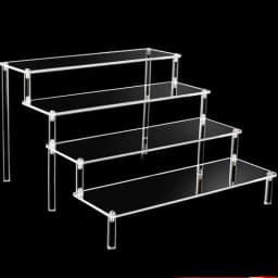 Acrylic Display Stand Ladder Shelf Hand-made Figure Toy Animation Car Model Blind Box Perfume Storage Model Stand