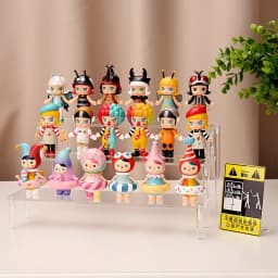 Acrylic Display Stand Ladder Shelf Hand-made Figure Toy Animation Car Model Blind Box Perfume Storage Model Stand