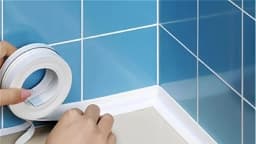1pc Bathroom Waterproof Wall Stickers Sealing Tapes PVC Adhesive Sealing Strips Sink Edge Tape Kitchen Bathroom Accessories