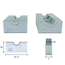 YQK-120 Hydraulic Pliers 6-120mm Hexagonal Mold A Pair of Optional Modules for Manual Hydraulic Crimping Pliers