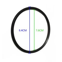 Car Steering Wheel Center Ring Decor Trim Cover for Audi A4 S4 B9 RS4 A3 S3 8Y Q2 A5 F5 TT A1 S12017 2018 2019 2020 Accessories