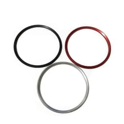 Car Steering Wheel Center Ring Decor Trim Cover for Audi A4 S4 B9 RS4 A3 S3 8Y Q2 A5 F5 TT A1 S12017 2018 2019 2020 Accessories