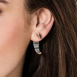 Earring Claw New Vintage 925 Sterling Silver Gift For Women High Quality Fine Jewelry