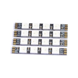 1SET/4PCS PandaRC LED0539 LED light WS2812 5V RGB Programmable Highlight Light strip with cable for RC FPV drones F3/F4 FC