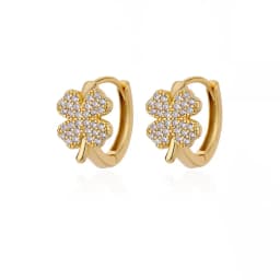 Zircon Snowflake Earrings For Women Gold Color Stainless Steel Flower Geometric Hoop Earring Aesthetic Luxury Wedding Jewerly